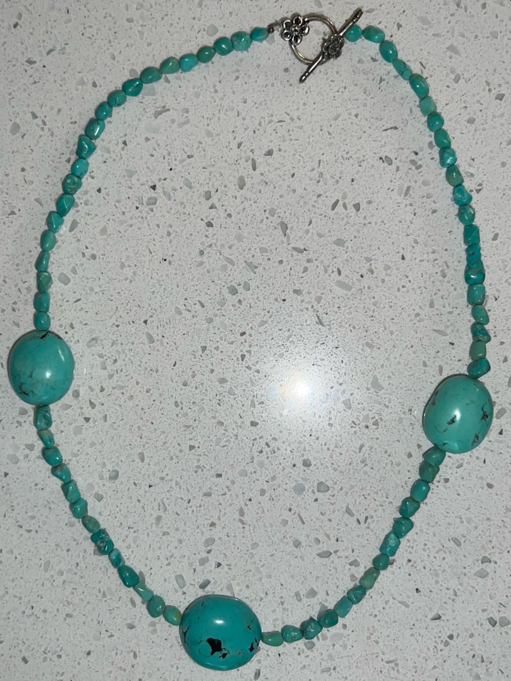 Turquoise Bead Necklace - Women Jewelry